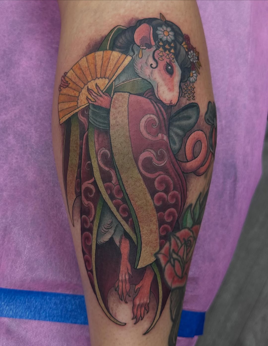 Tattoo by @erinchancetattoo — japanese_irezumi, neo_traditional