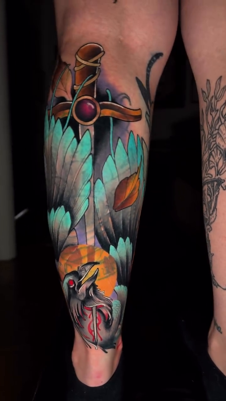 Tattoo by @heatherlynntattoos — neo_traditional, realism