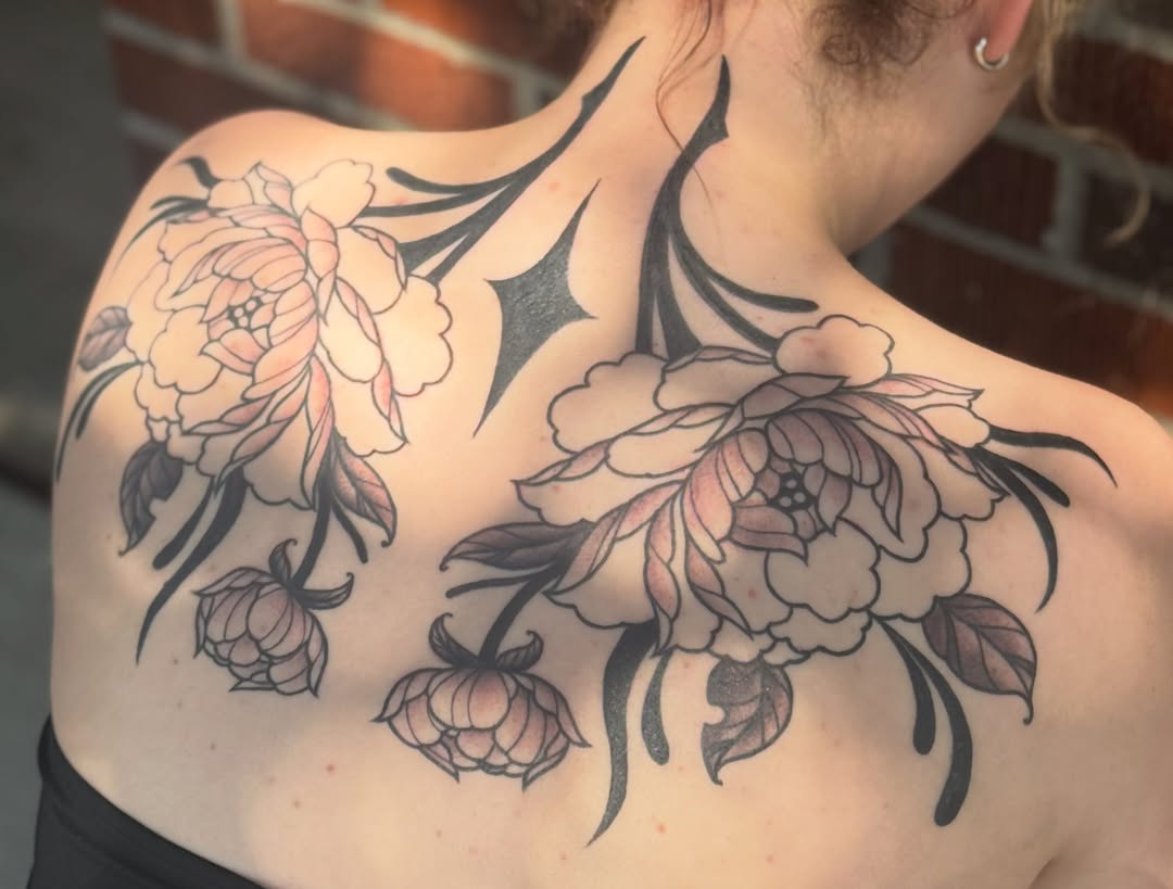 Tattoo by @jbug.ink — japanese_irezumi, black_and_grey