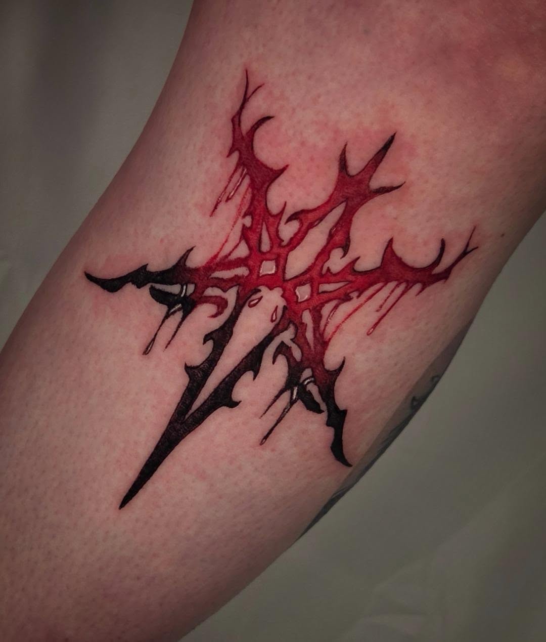 Tattoo by @spookygirl_tattz โ illustrative, dark_realism