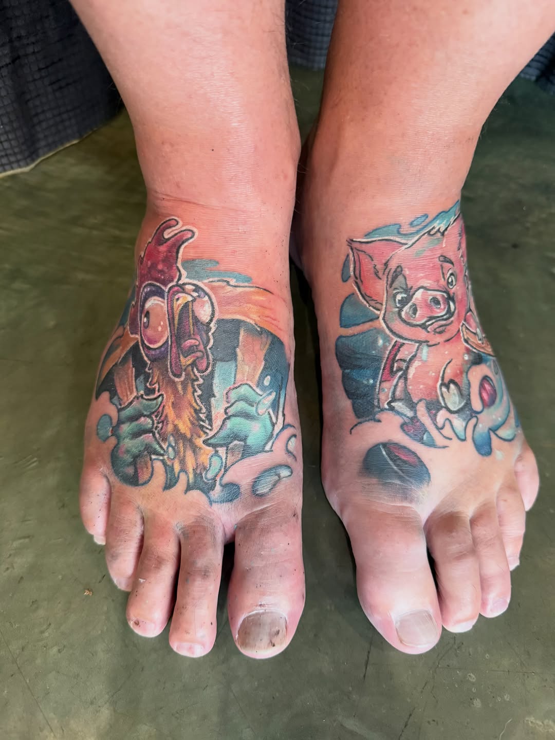 Tattoo by @dingus_art — new_school, anime