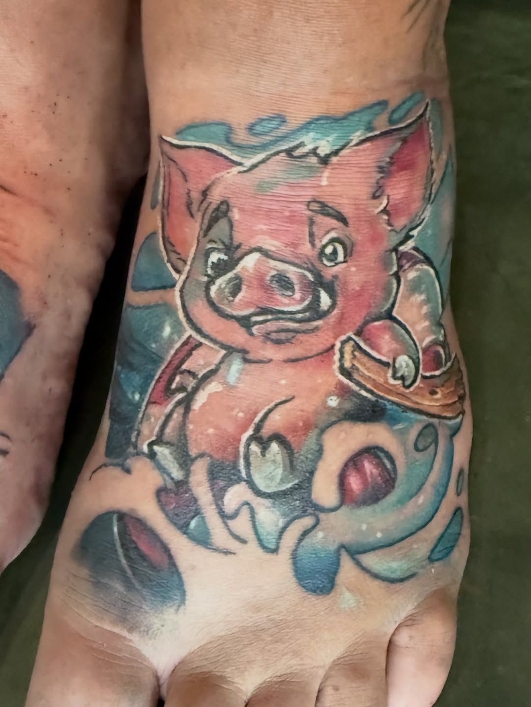 Tattoo by @dingus_art — new_school, anime