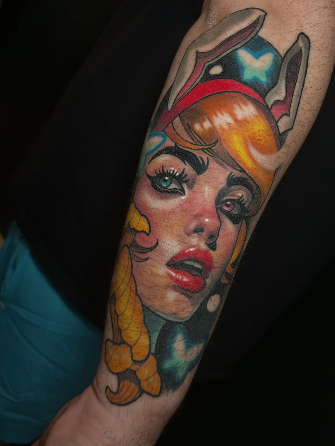 Tattoo by @teamrockettattoo — new_school, realism