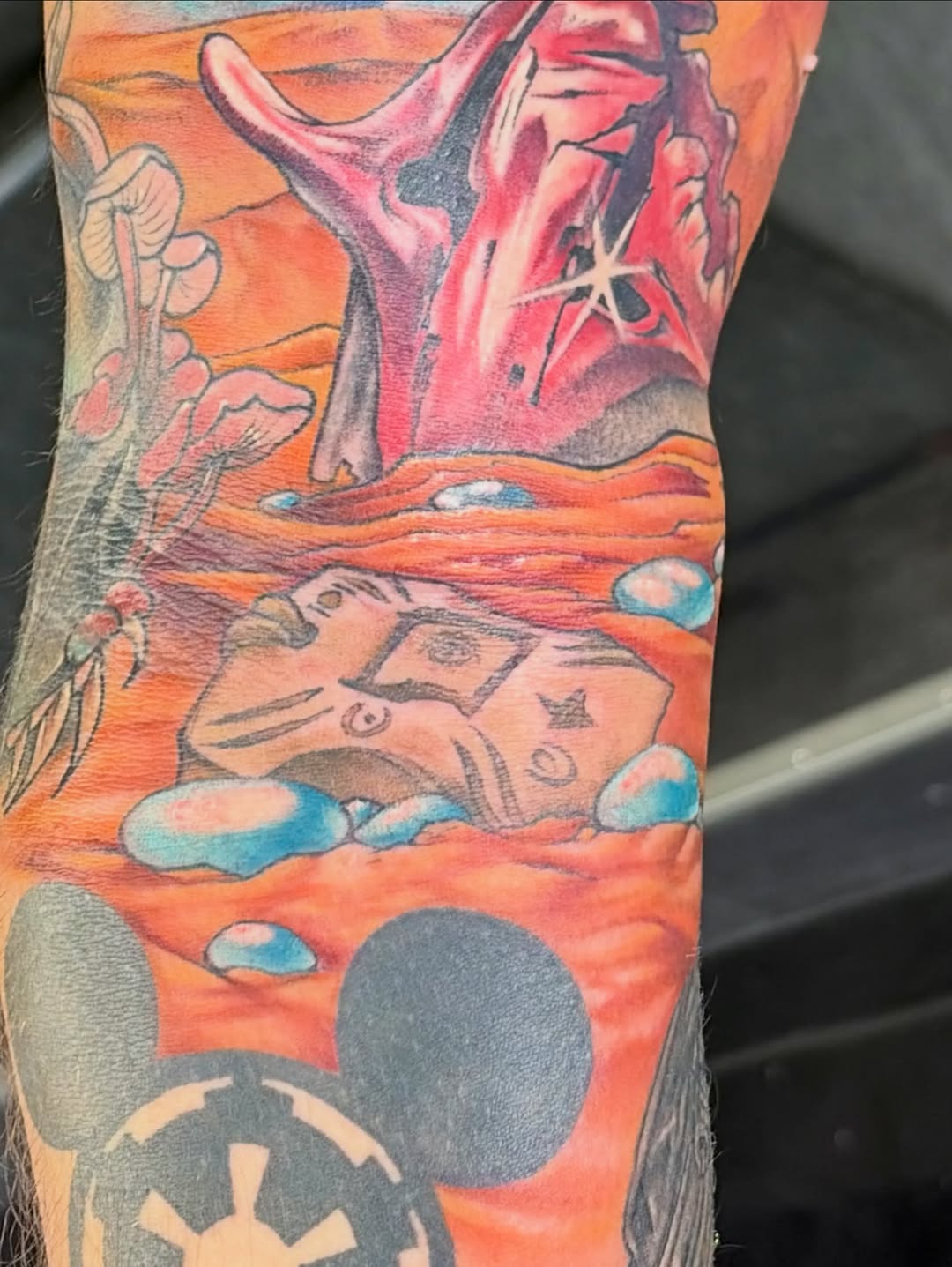 Tattoo by @keybone.tattoo — illustrative, new_school