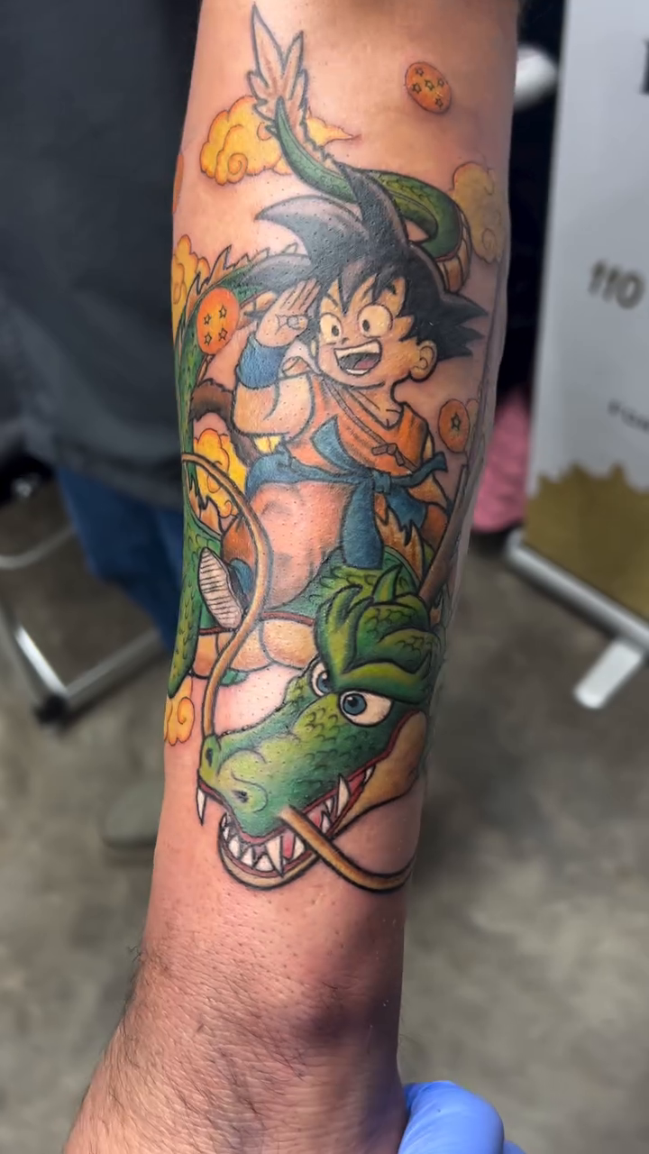Tattoo by @mazeink_ — anime