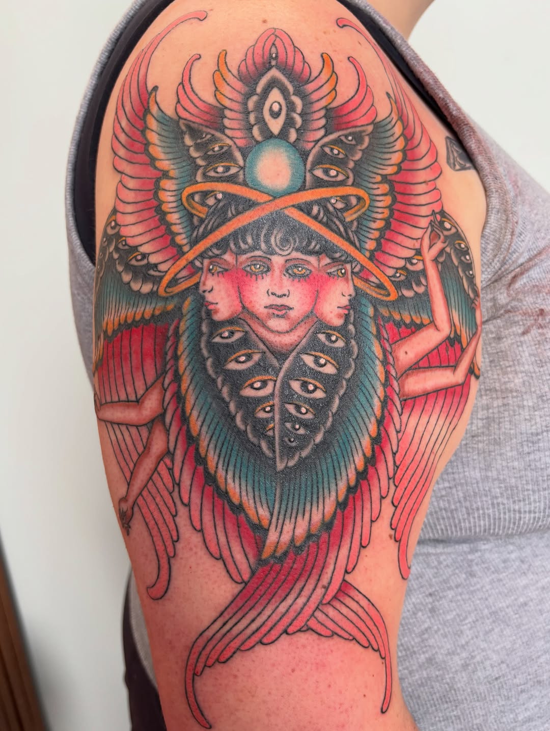 Tattoo by @sootattoos β neo_traditional, blackwork