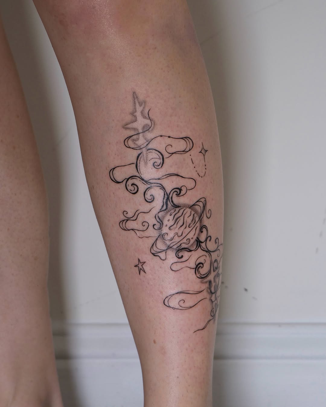 Tattoo by @mu.uutat — fine_line, illustrative