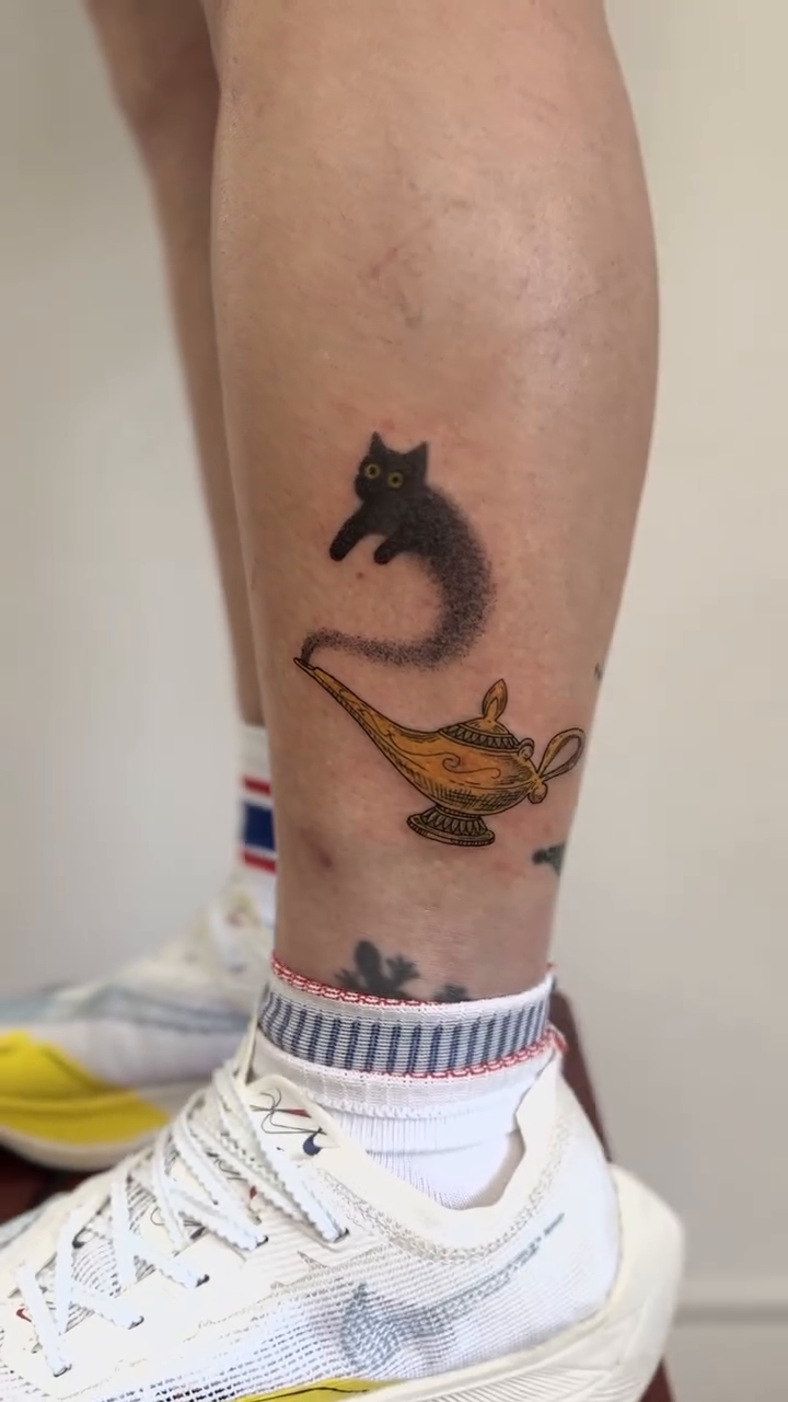Tattoo by @jimmyyuen — fine_line, black_and_grey