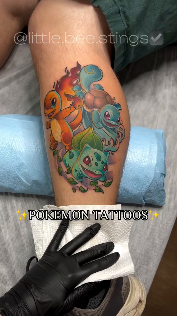 Tattoo by @little.bee.stings — anime