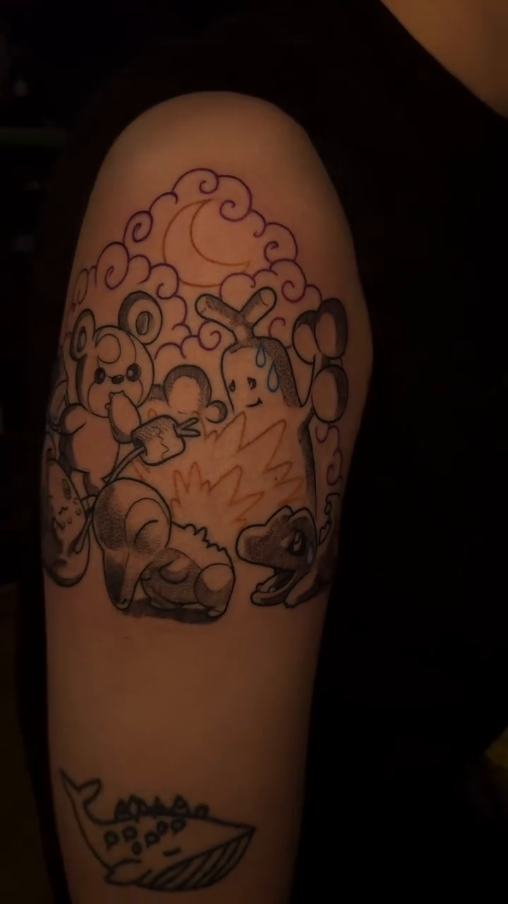 Tattoo by @honeybadgertat2 — illustrative
