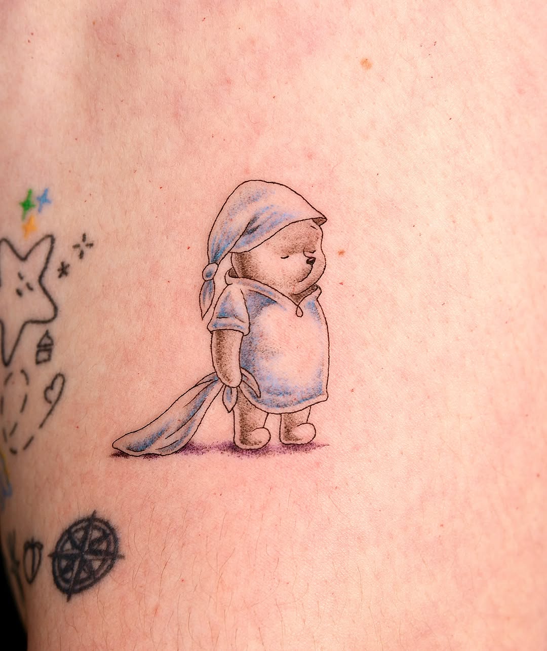 Tattoo by @seon_tattoo — illustrative, fine_line