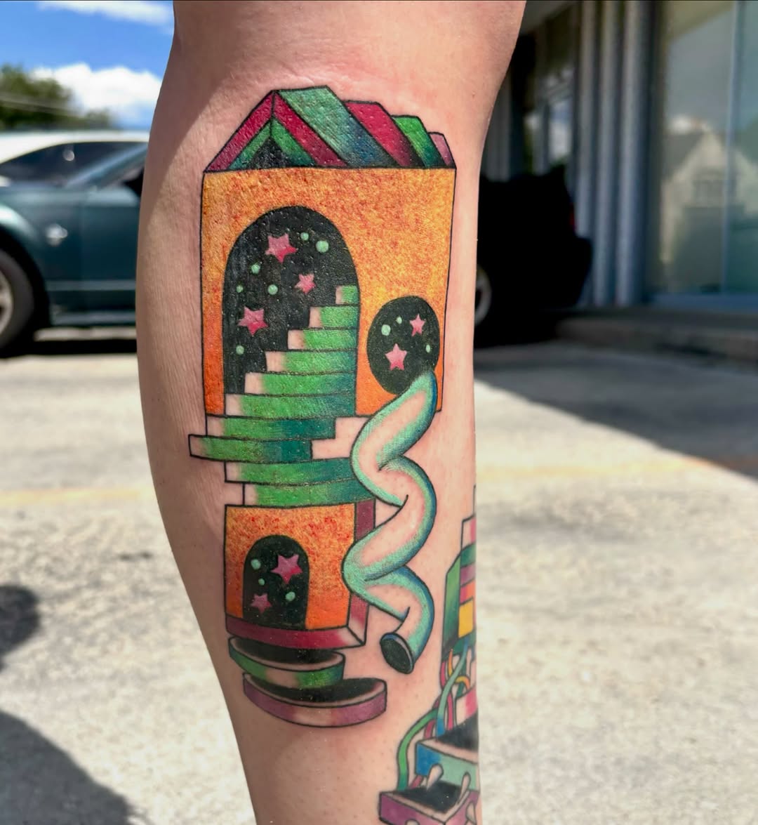 Tattoo by @taylormadeartt — new_school
