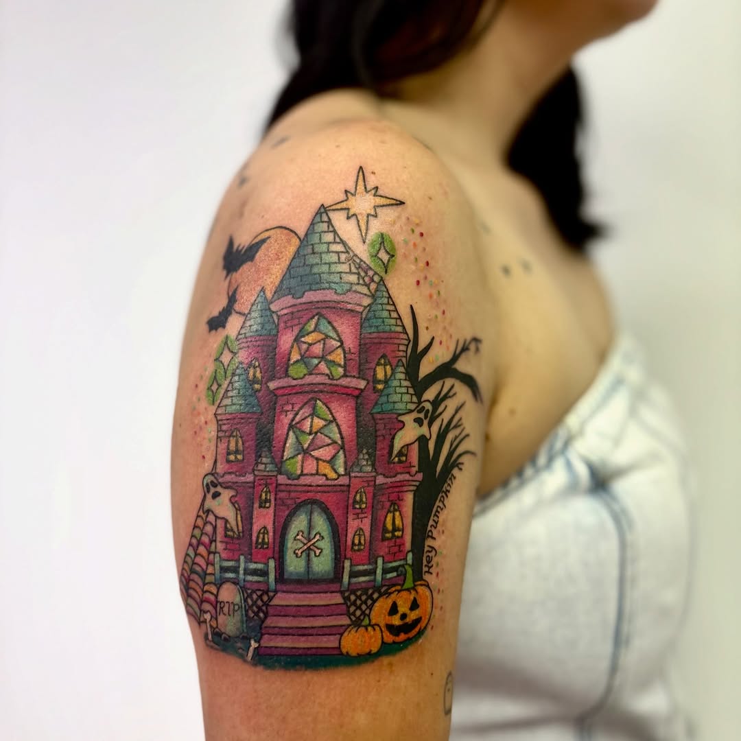 Tattoo by @taylormadeartt — new_school
