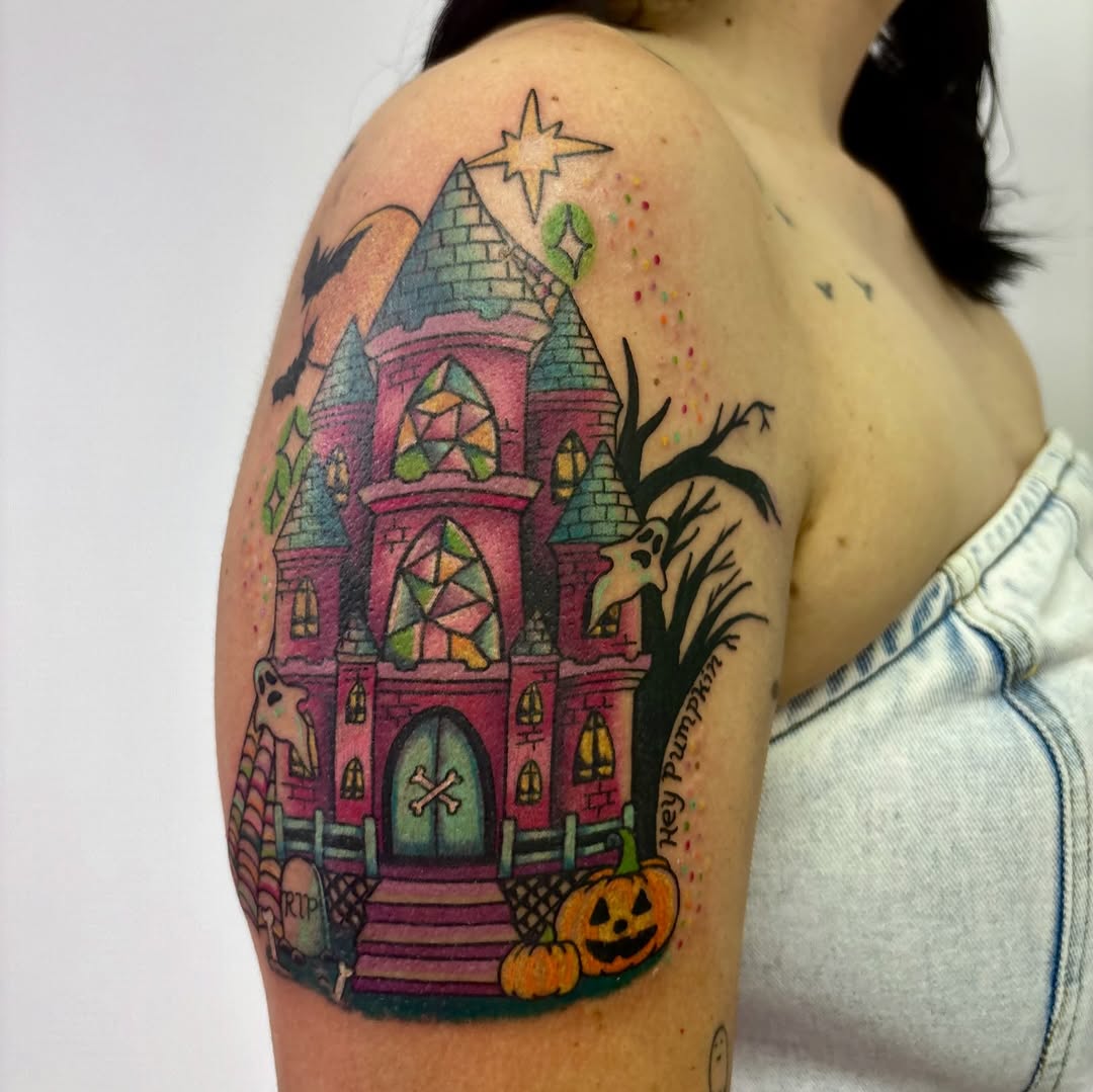 Tattoo by @taylormadeartt — new_school, illustrative
