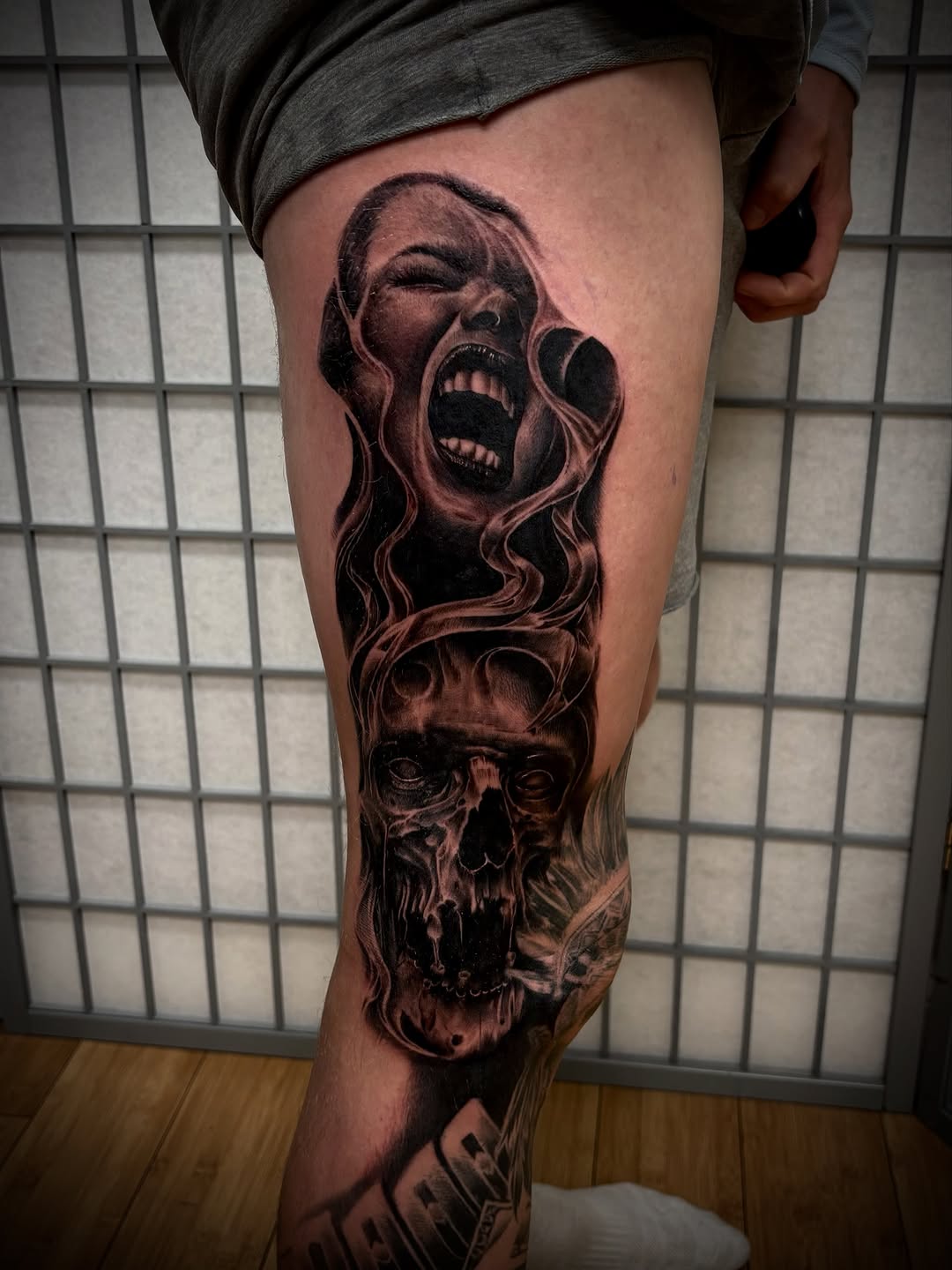 Tattoo by @eastofnoir — realism, dark_realism