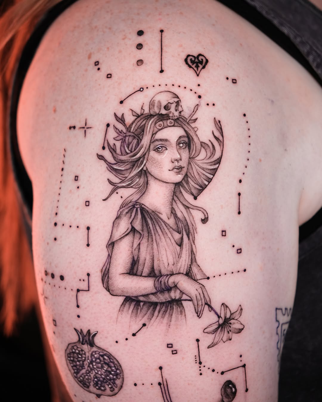 Tattoo by @aleki_blue — black_and_grey, realism