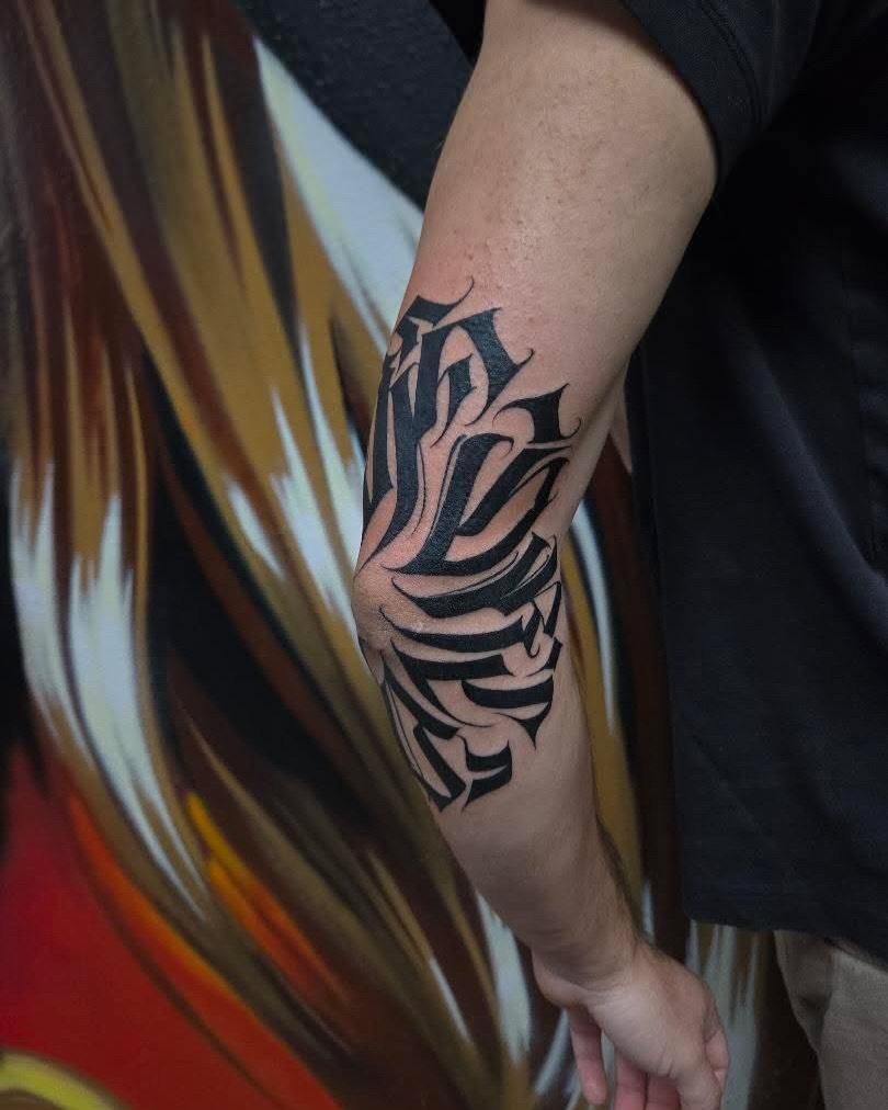 Tattoo by @diaztattoos — lettering_script