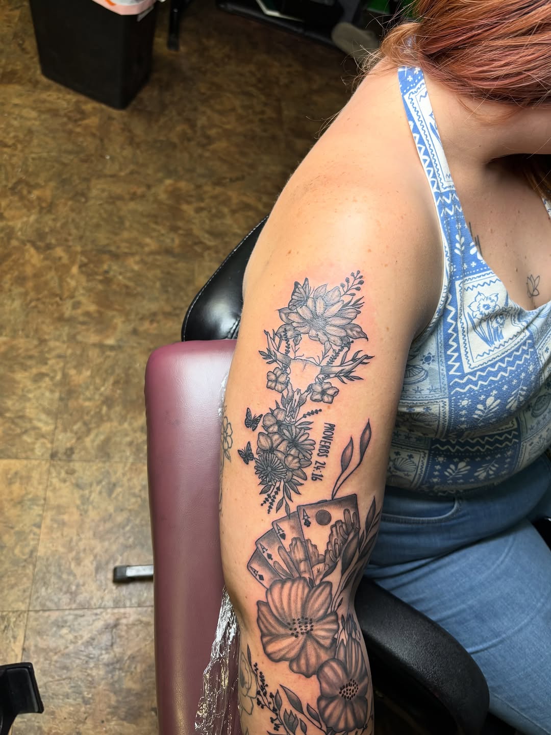 Tattoo by @inkys_ink — black_and_grey, realism