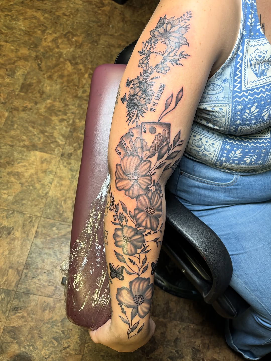 Tattoo by @inkys_ink — black_and_grey, fine_line