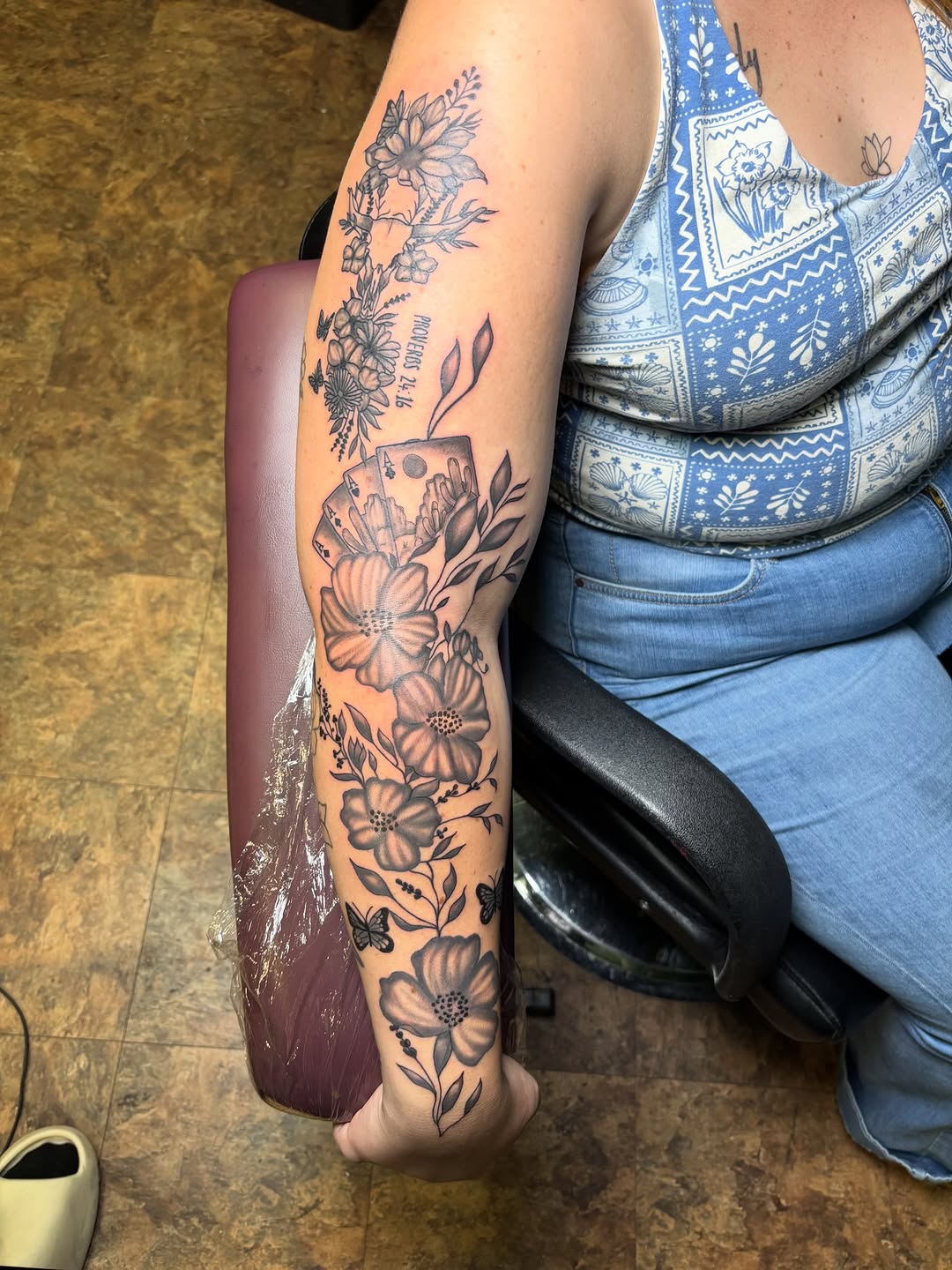 Tattoo by @inkys_ink — black_and_grey, realism
