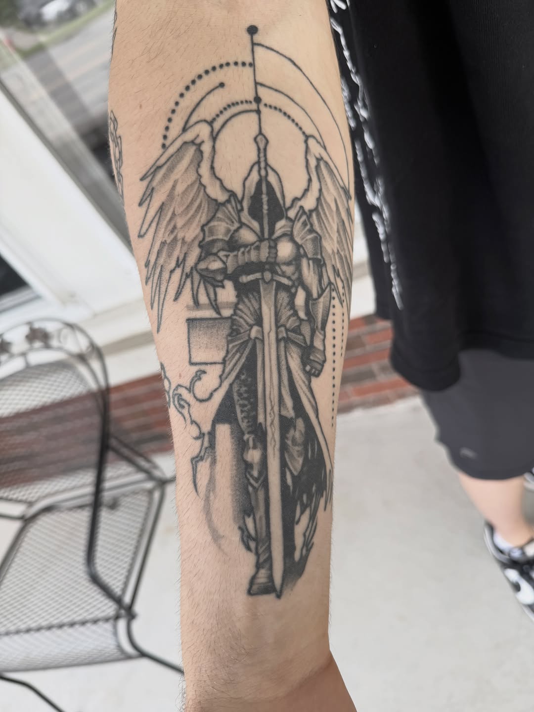 Tattoo by @jeremyutley_tattoo โ black_and_grey, realism