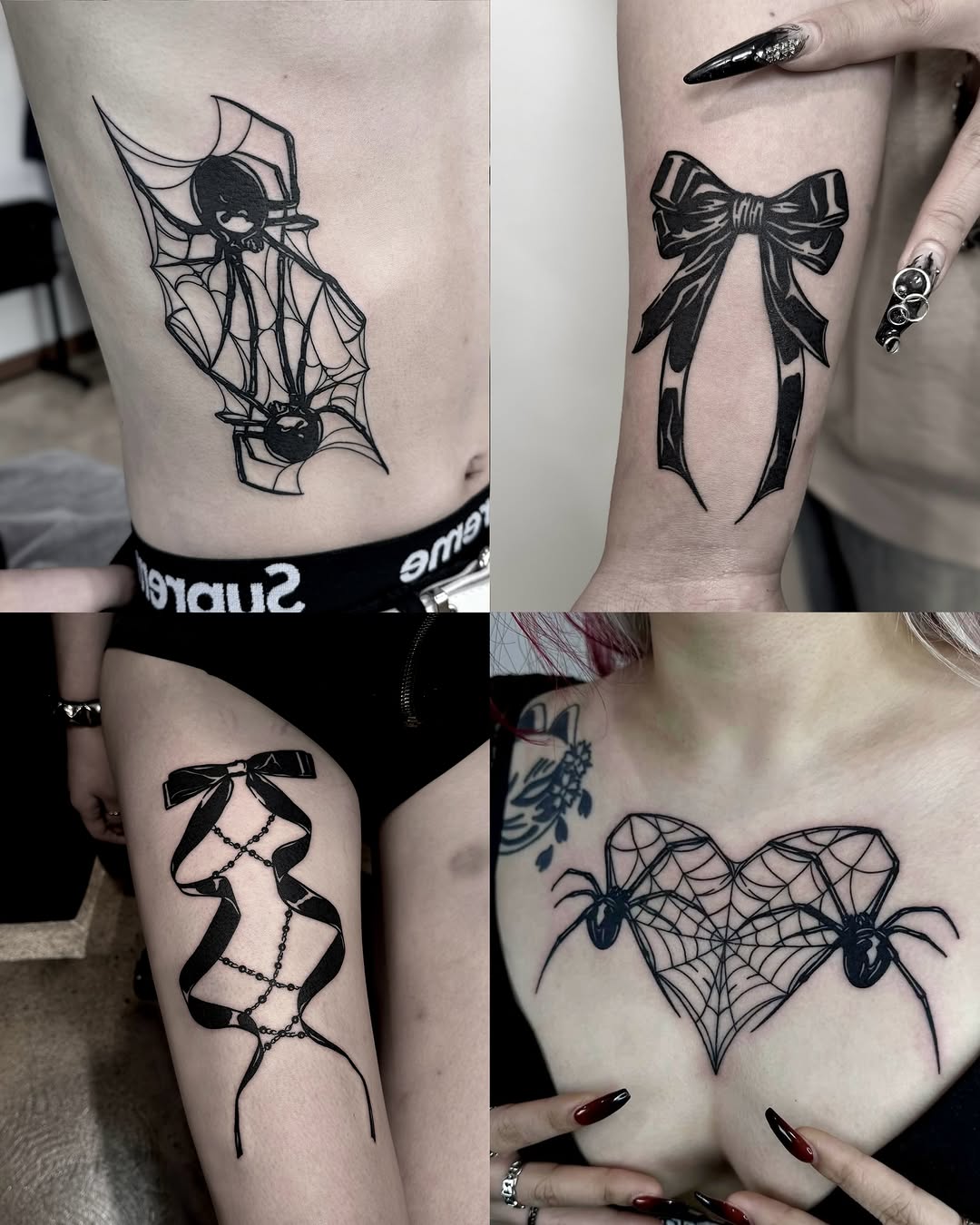 Tattoo by @roniblack_tt — blackwork, ornamental