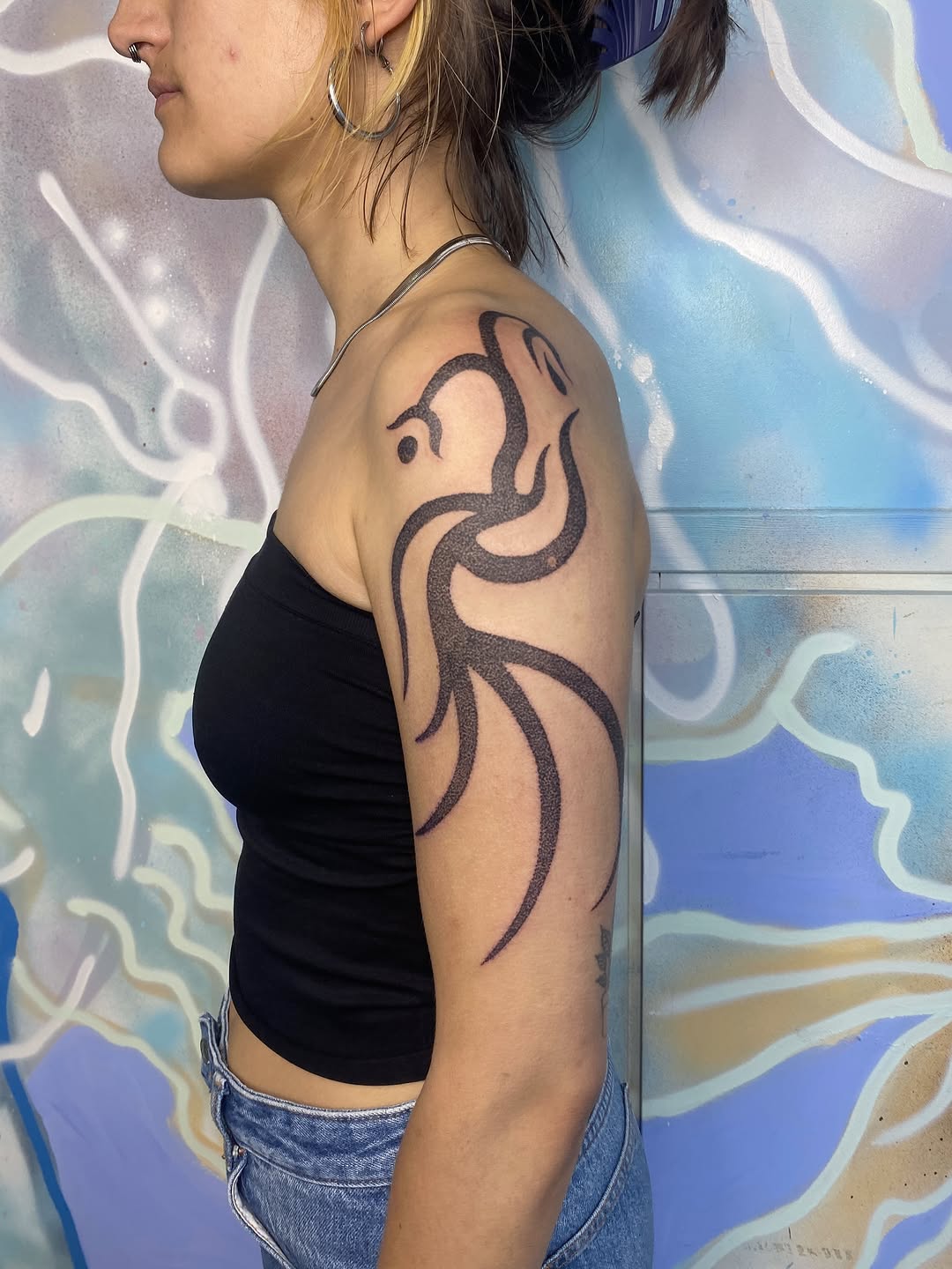 Tattoo by @kyklothymia — tribal