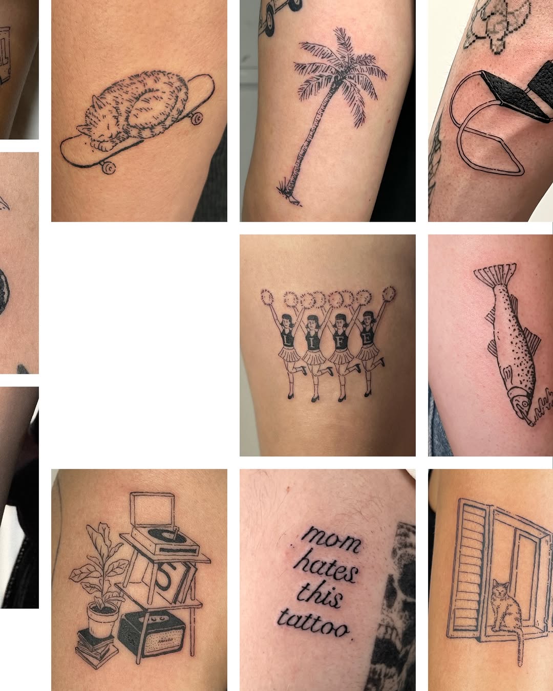 Tattoo by @555museum — fine_line, illustrative