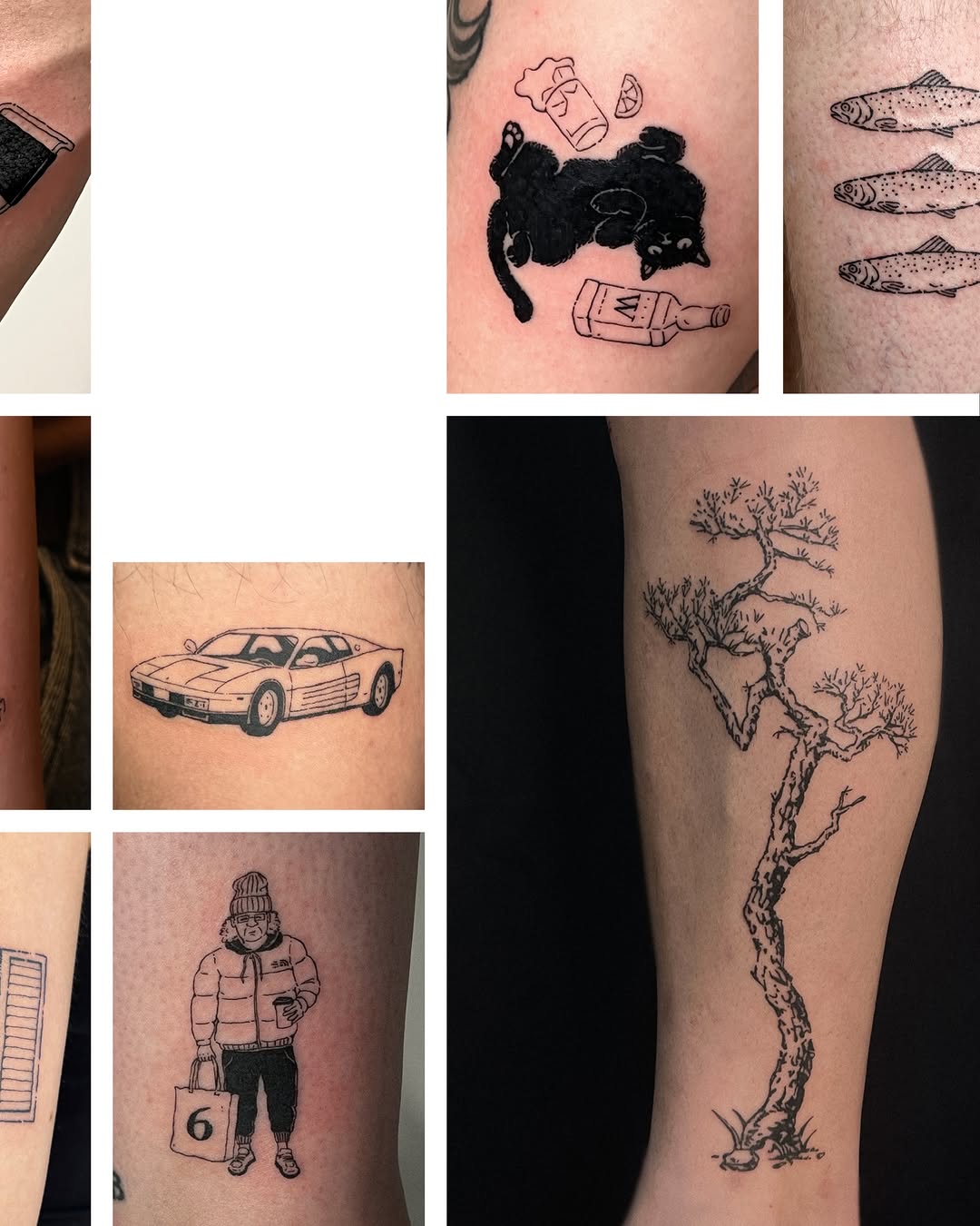 Tattoo by @555museum — illustrative