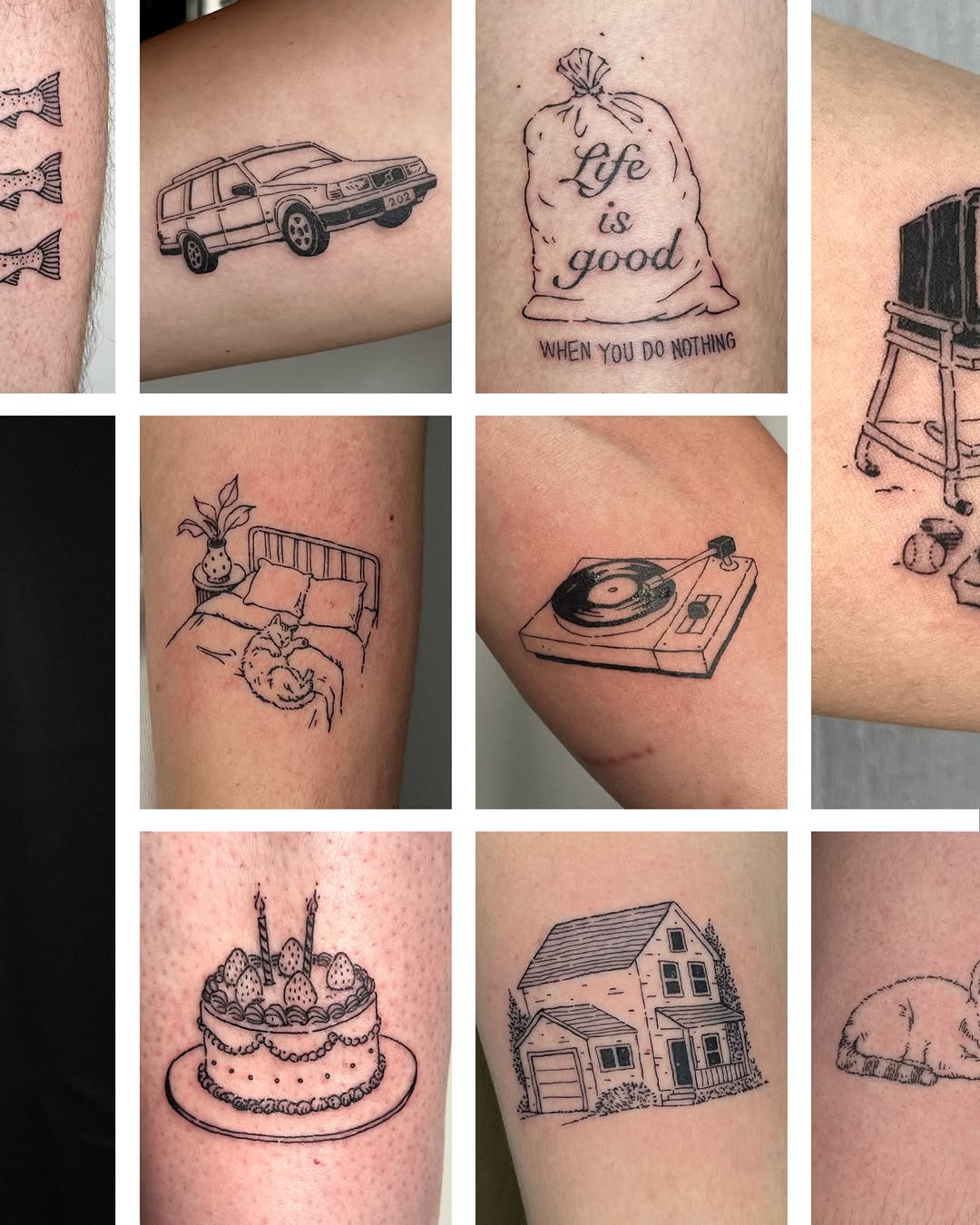 Tattoo by @555museum — illustrative