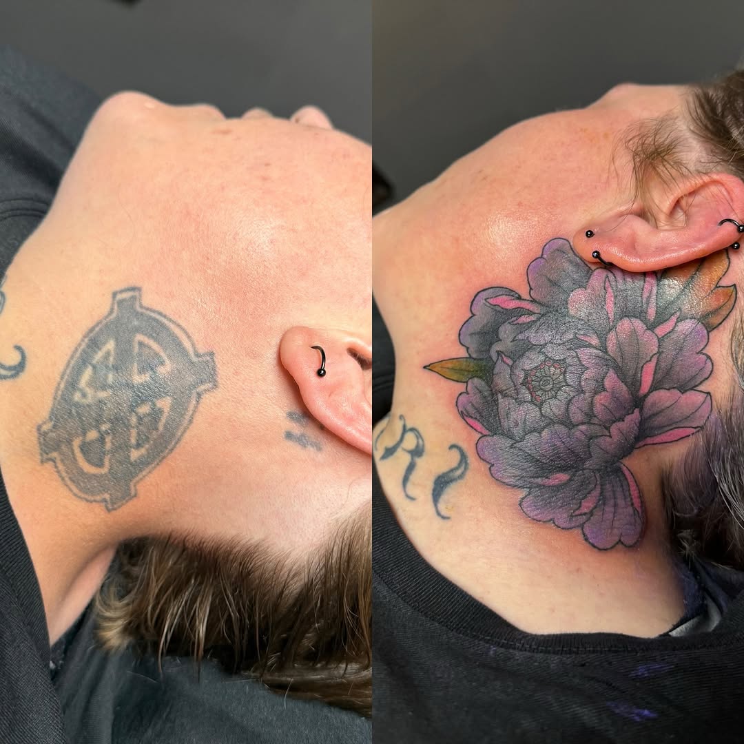 Tattoo by @bfmc_peanut_72 — realism, black_and_grey