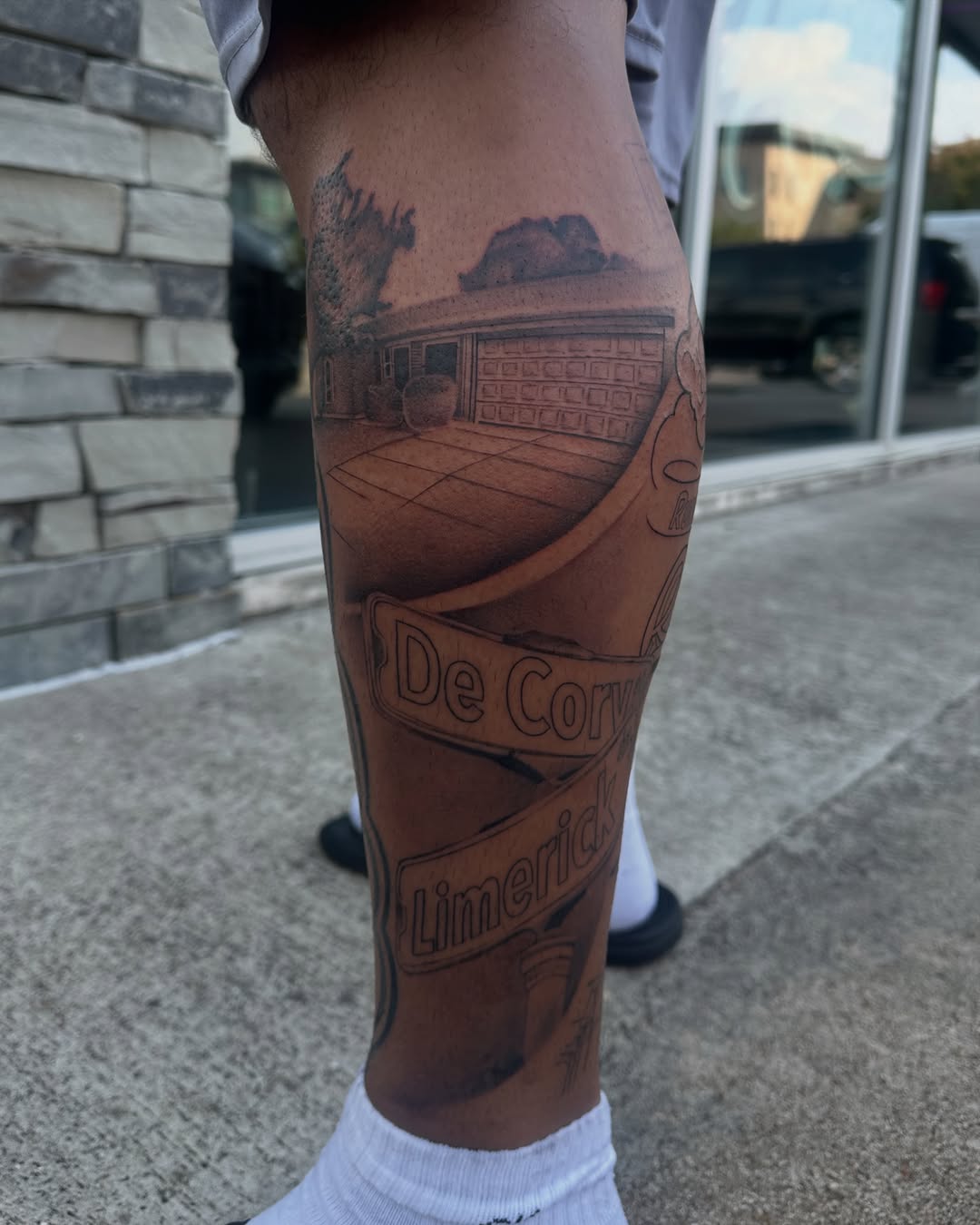 Tattoo by @danibtat2 โ realism, black_and_grey