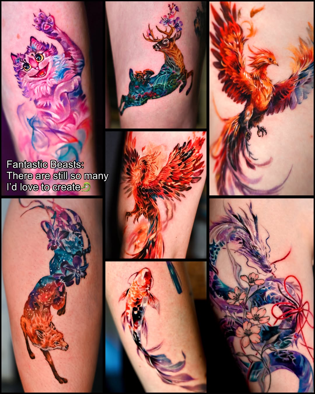 Tattoo by @sentimental_laundry — watercolor, realism