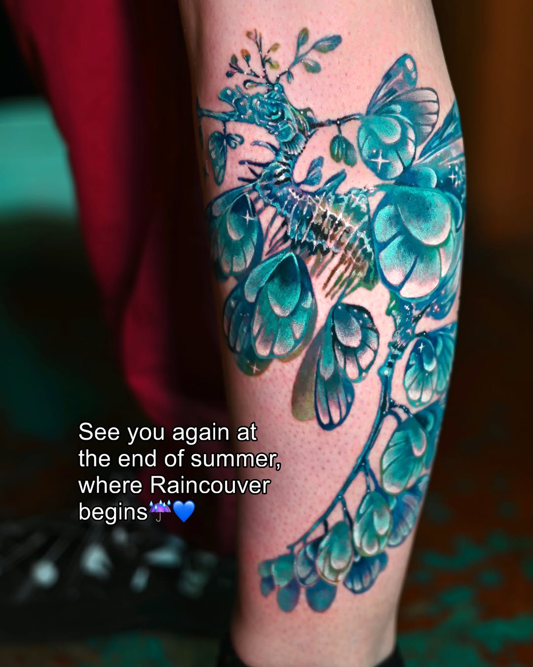 Tattoo by @sentimental_laundry — realism, watercolor