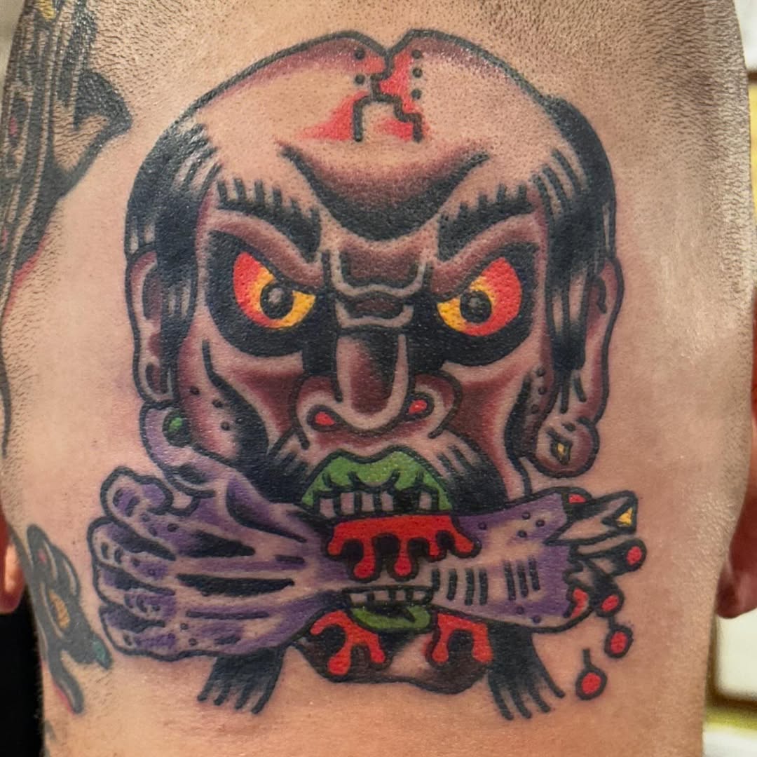 Tattoo by @ross_ians_tattoo — american_traditional, new_school