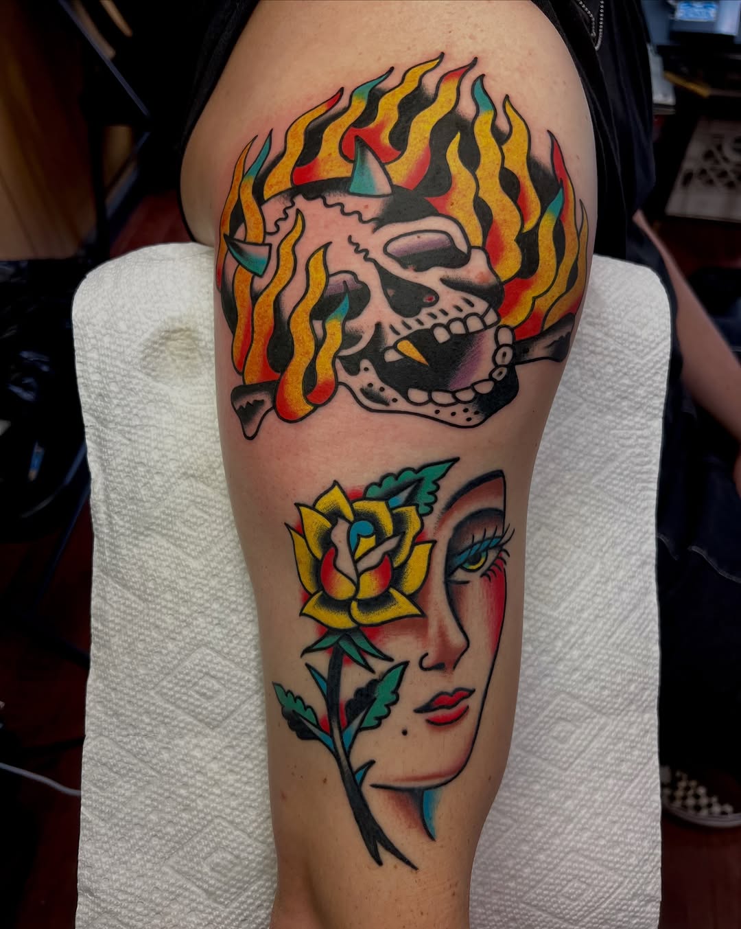 Tattoo by @bones_tattooer — american_traditional