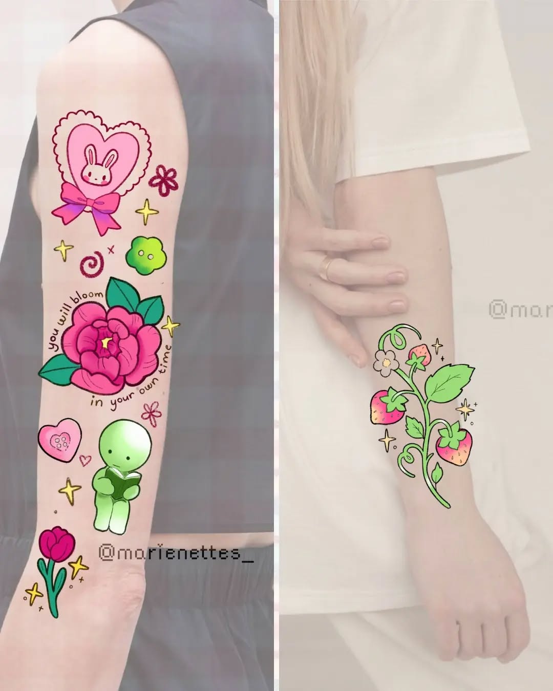Tattoo by @marienettes_ — illustrative