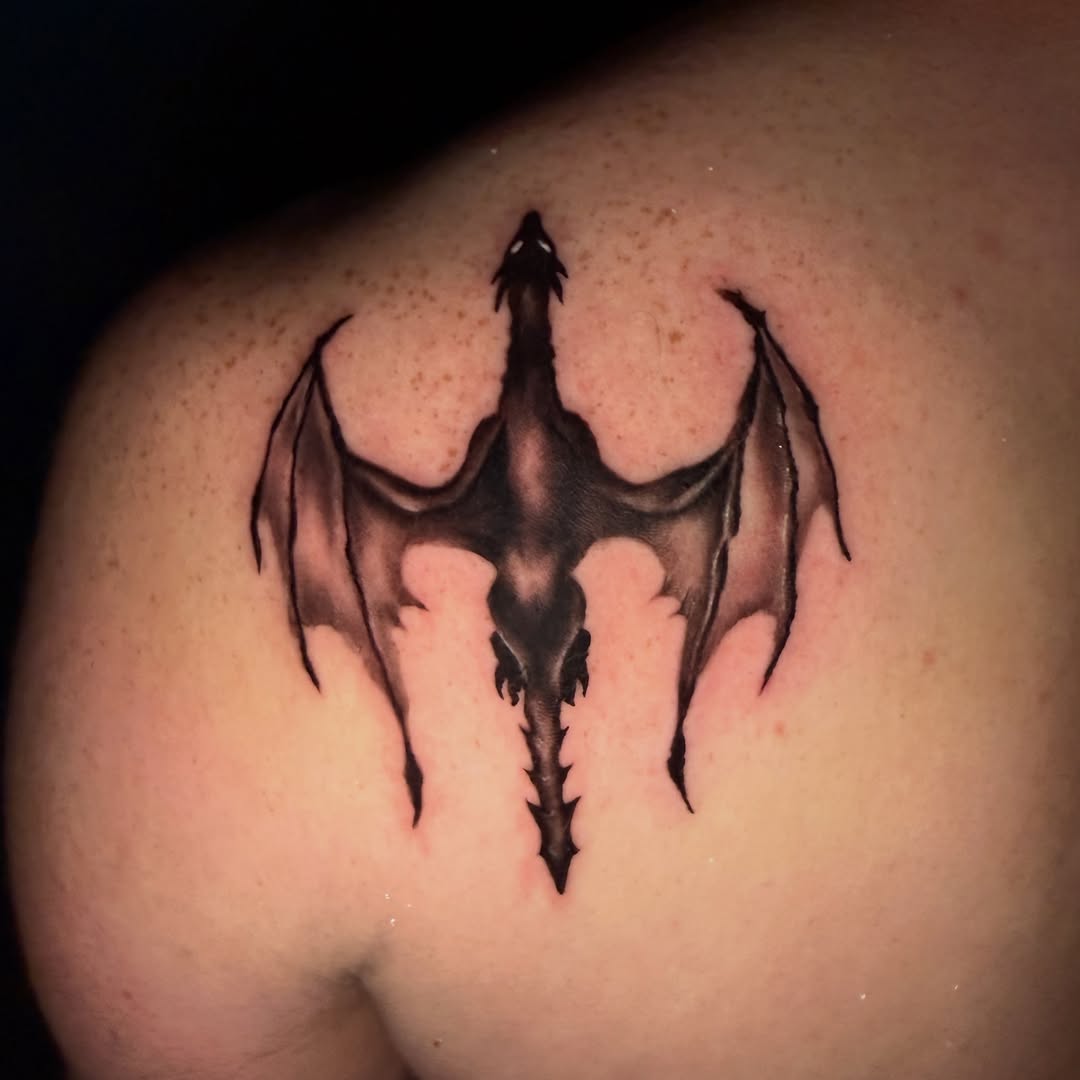 Tattoo by @erintattoos — black_and_grey, realism
