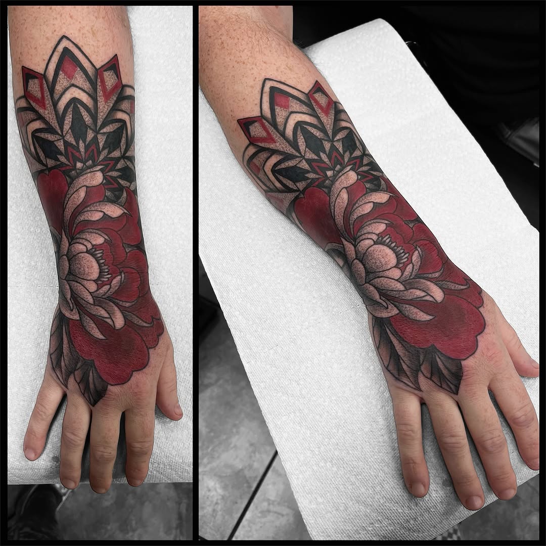 Tattoo by @brittanygoff_tattoos — japanese_irezumi, black_and_grey
