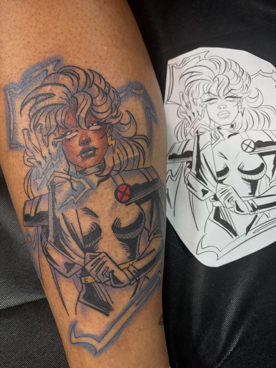 Tattoo by @gabbygoodarts โ anime