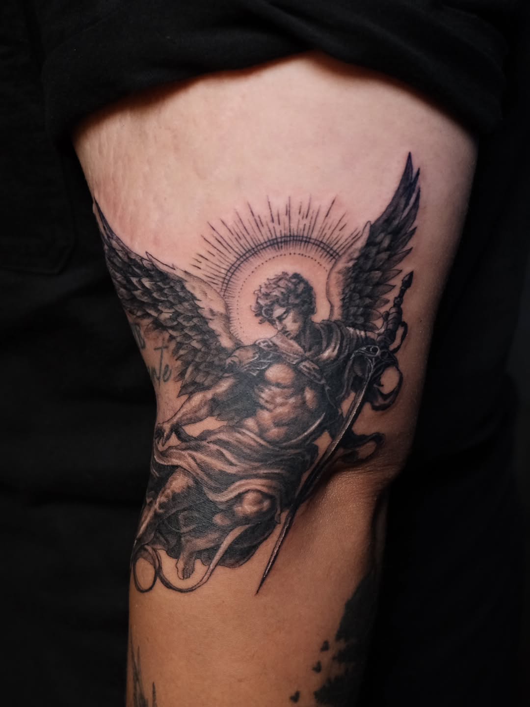 Tattoo by @krystersanchez — realism, black_and_grey