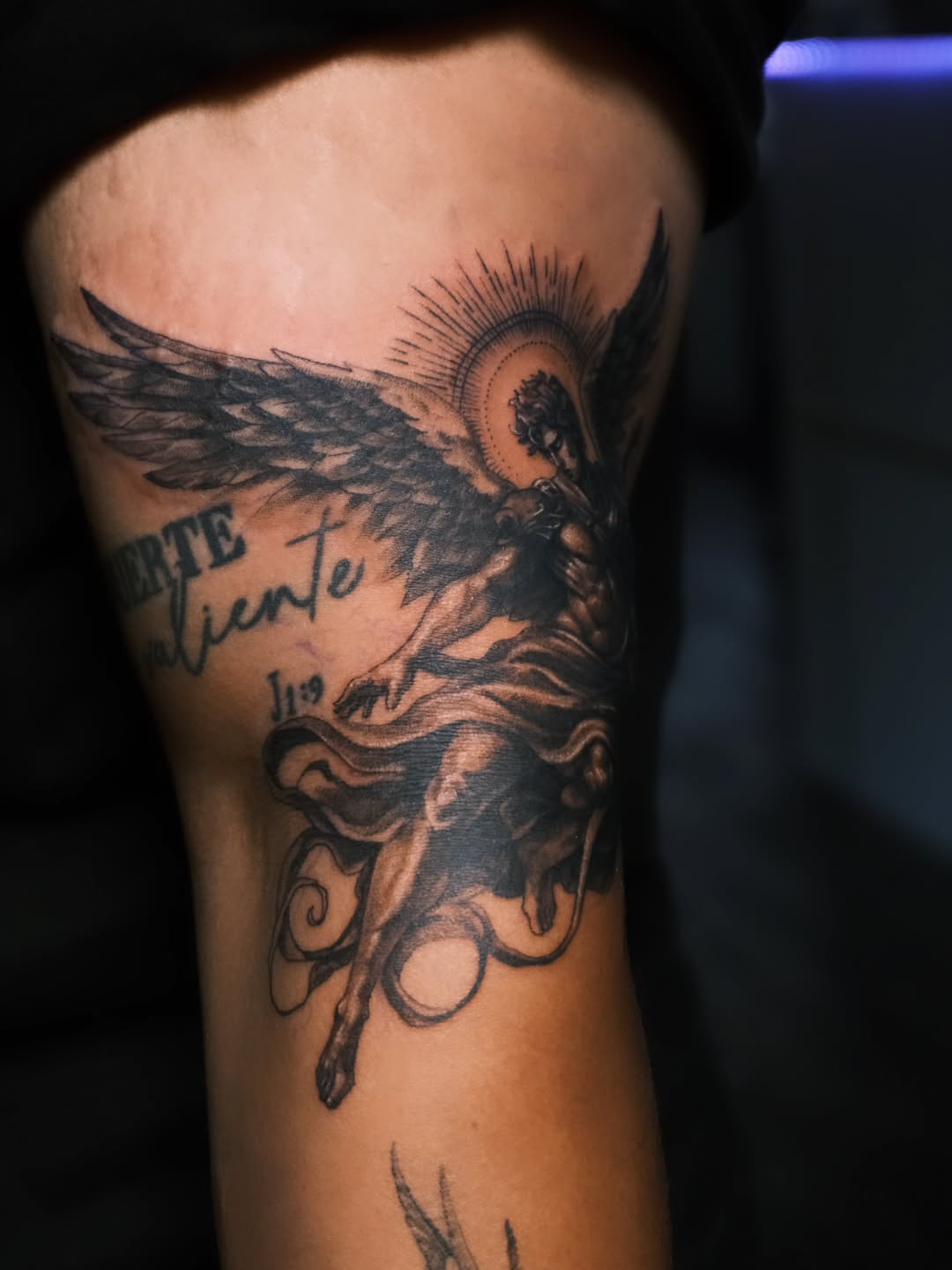 Tattoo by @krystersanchez — realism, black_and_grey