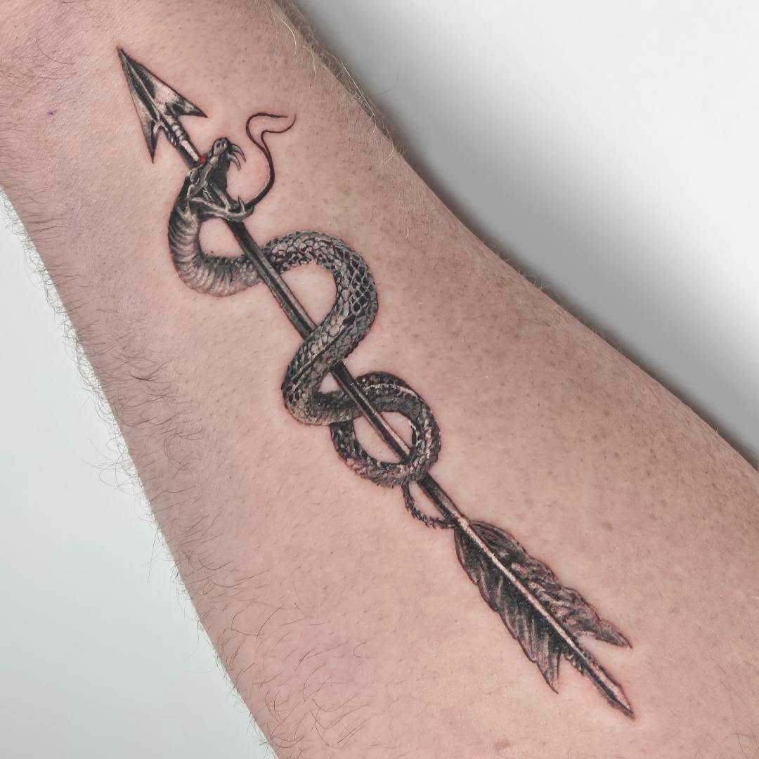 Tattoo by @shariz_2.0 β realism, black_and_grey