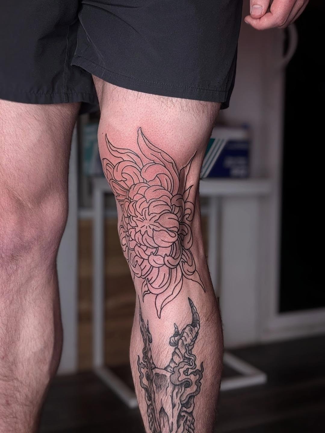 Tattoo by @elise_inks — japanese_irezumi, black_and_grey