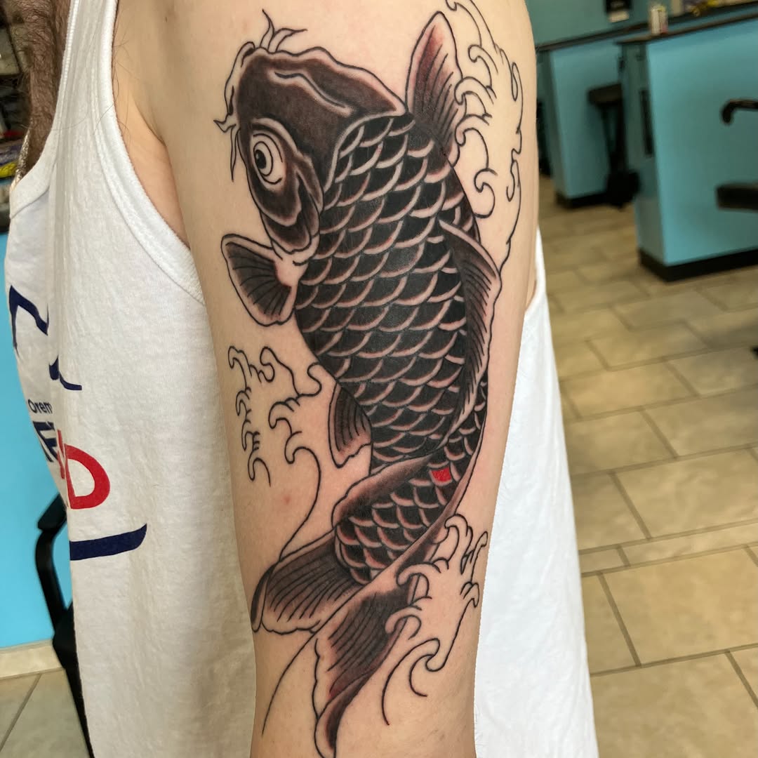 Tattoo by @bryantjohnson_mi — japanese_irezumi, black_and_grey