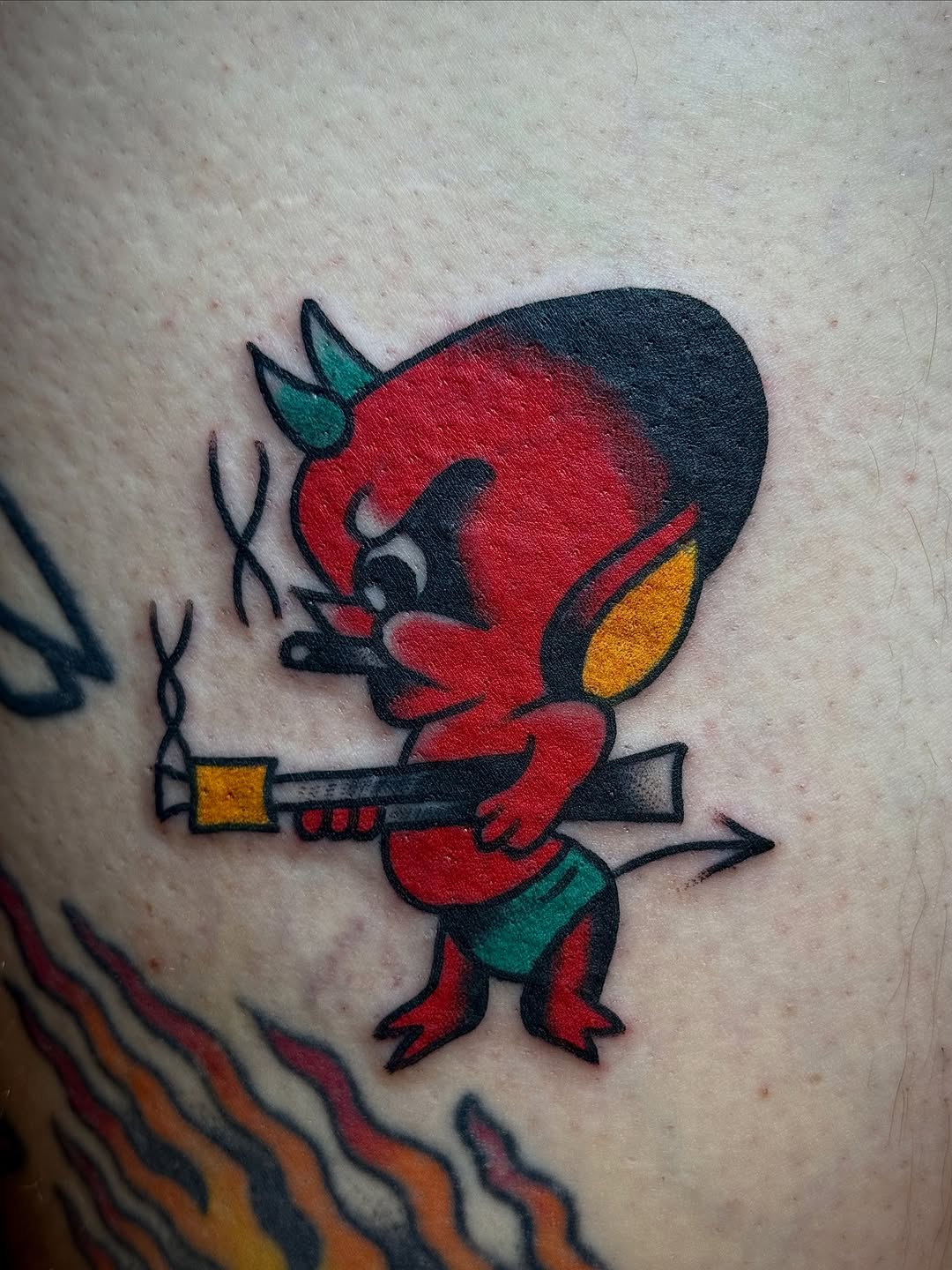 Tattoo by @chuckderek_ — american_traditional