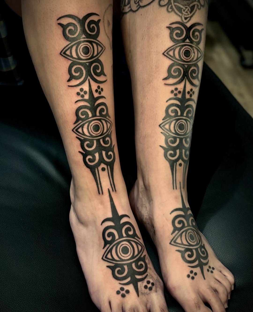 Tattoo by @joe.blackmamba — tribal, blackwork