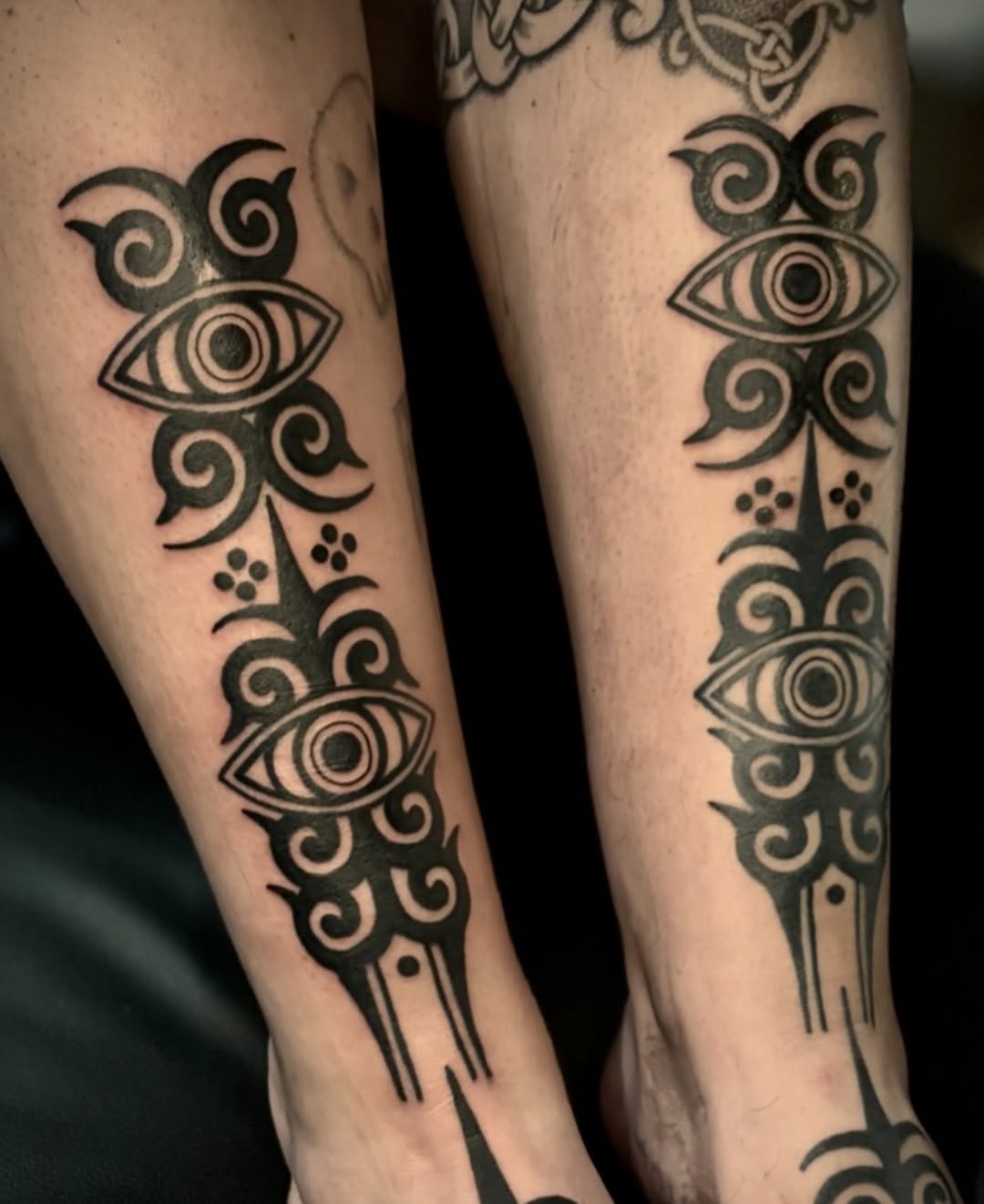 Tattoo by @joe.blackmamba — blackwork, ornamental
