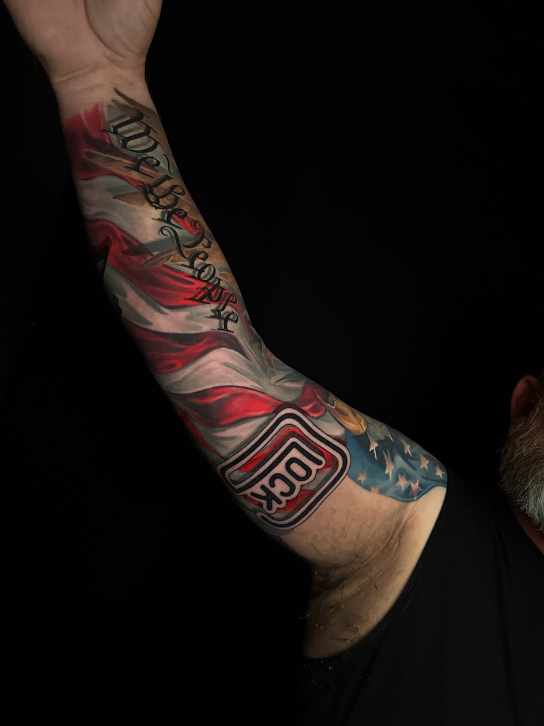 Tattoo by @bradsnowtattoos โ realism, lettering_script