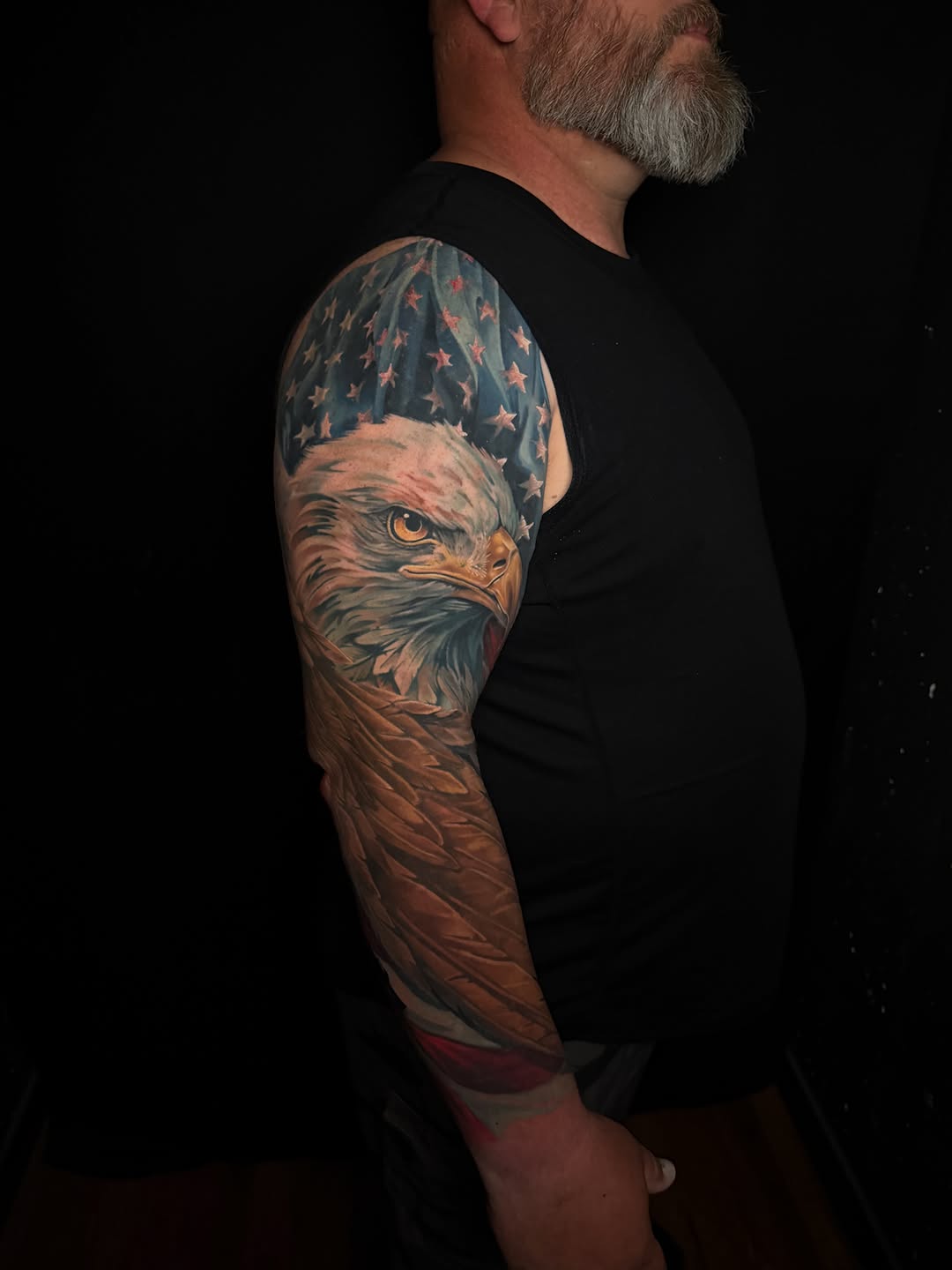 Tattoo by @bradsnowtattoos โ realism, black_and_grey